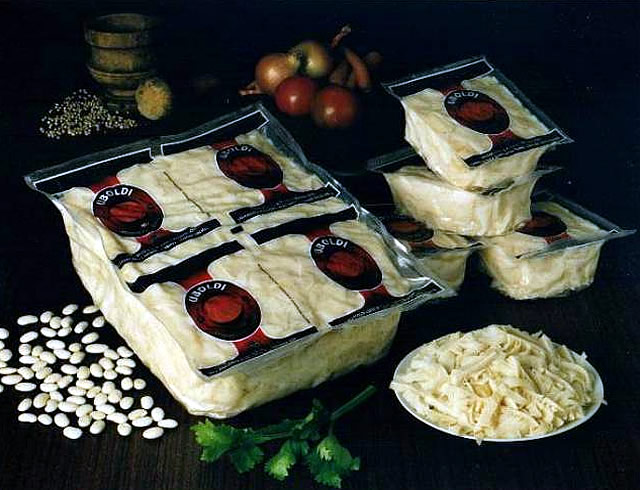 Fogliolo tagliato fresco e tagliato congelato Fogliolo tagliato fresco e tagliato congelato