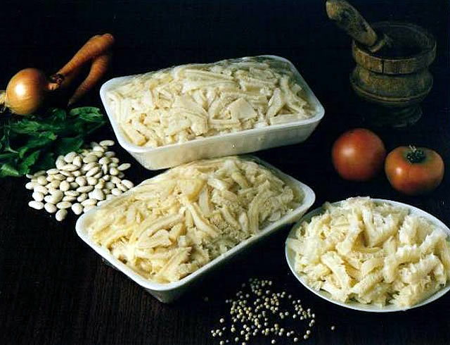 Trippa e fogliolo tagliati congelati da Kg. 1 Trippa e fogliolo tagliati congelati da Kg. 1